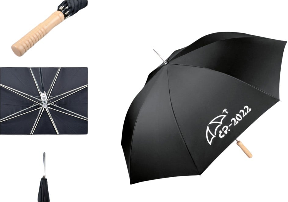 Hovedproduktbilde for 25-47-xww-2490 Larevo Polyester 23" Paraply