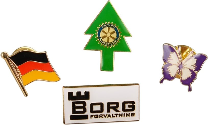 Hovedproduktbilde for 25-47-xww-2568 Fani Kobber og Epoksybelegg Pins