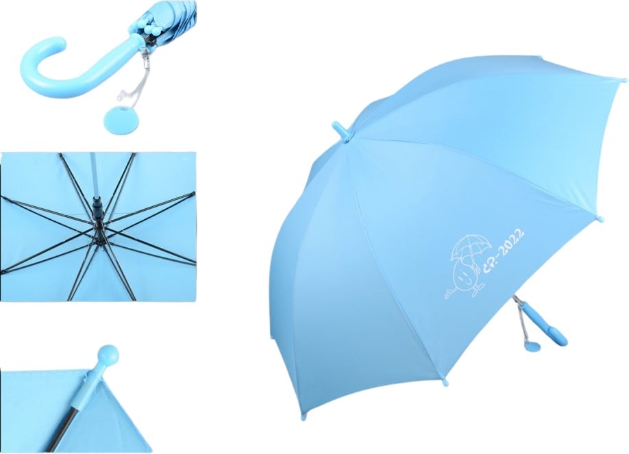 Hovedproduktbilde for 25-47-xww-2578 Avasa Polyester 19"  Sammenleggbar Paraply Barn