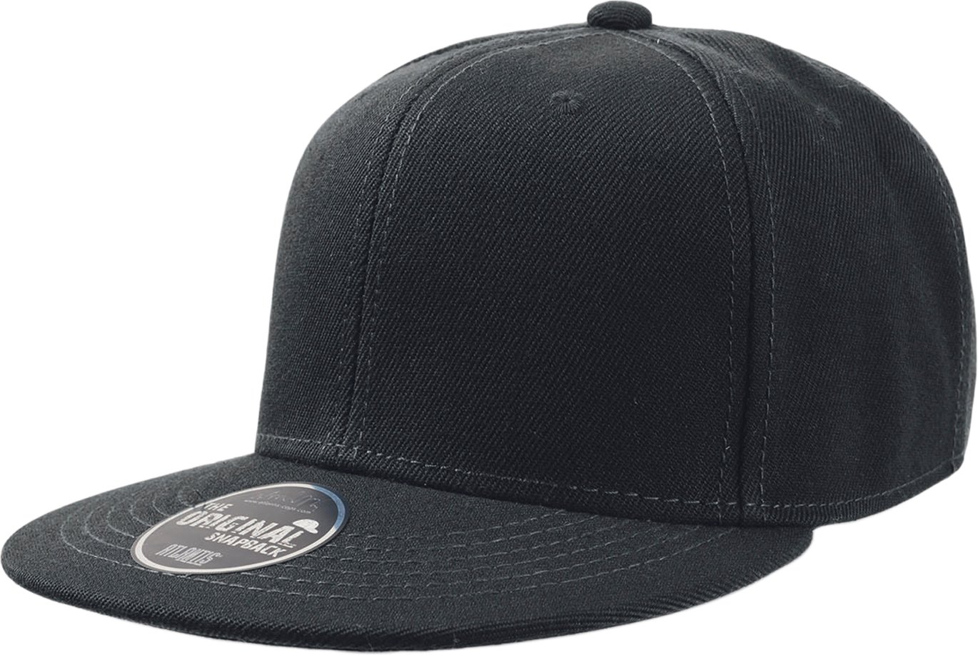 Hovedproduktbilde for Black Atlantis Snap Back Caps