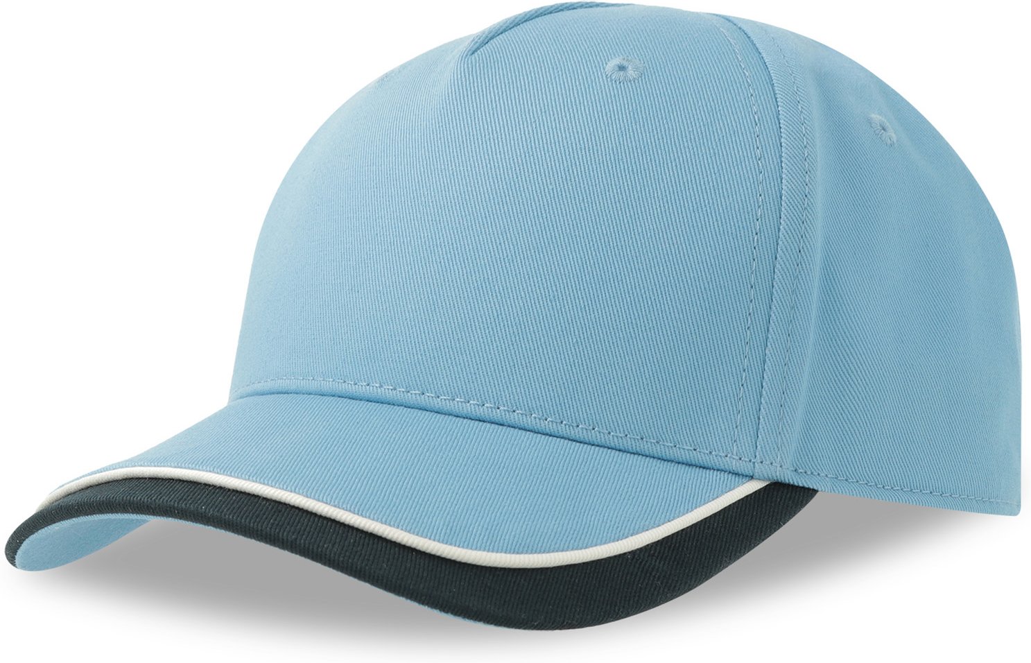 Hovedproduktbilde for Colombia Blue/Navy Atlantis Kid Star-S (XTRA) Økologisk Bomull  Caps Barn