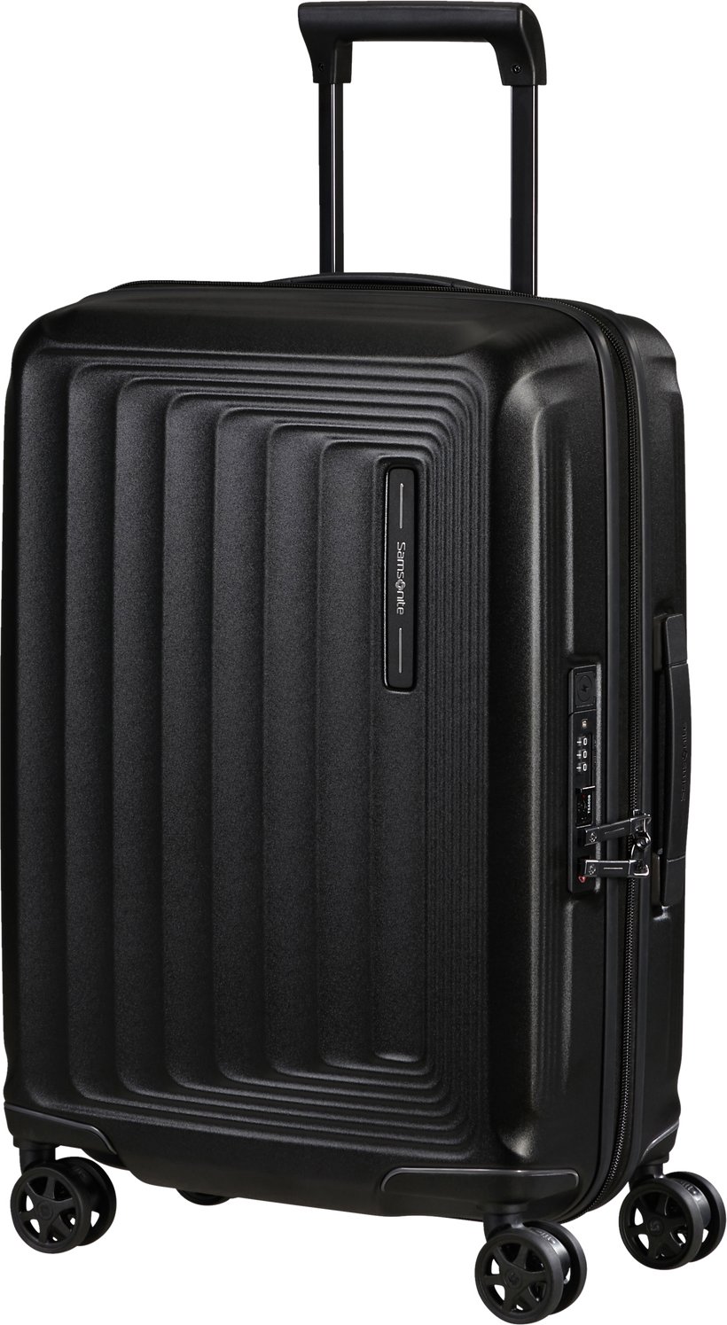 Hovedproduktbilde for Matt Graphite Samsonite Nuon Utvidbar Koffert med 4 Hjul 55 cm