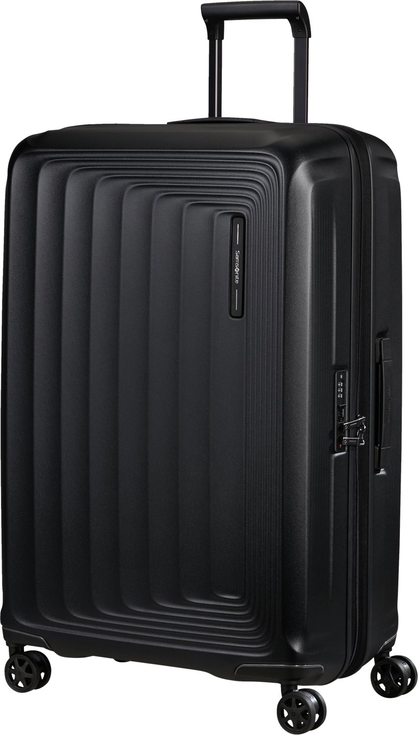 Hovedproduktbilde for Matt Graphite Samsonite Nuon Utvidbar Koffert med 4 Hjul 75 cm