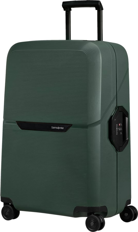 Hovedproduktbilde for Forest Green (S) Samsonite Magnum Eco Koffert med 4 Hjul 69 cm