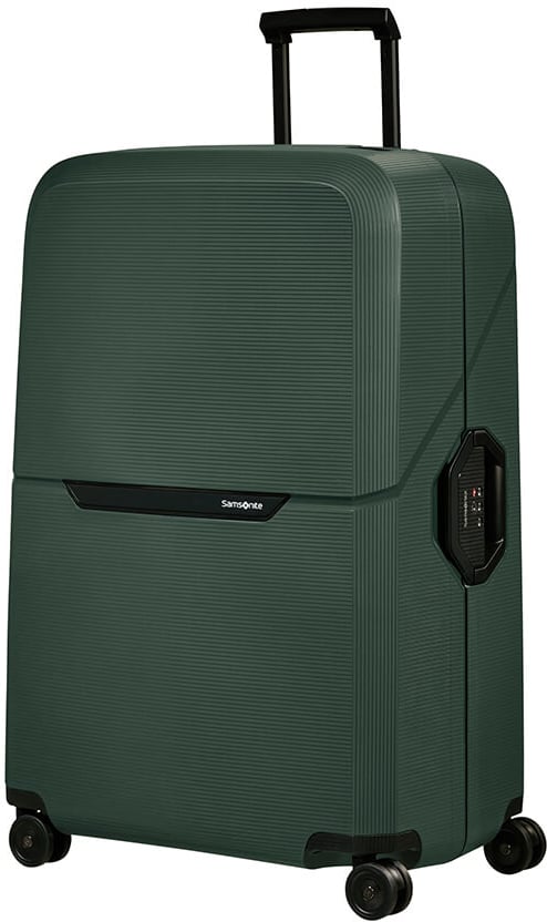 Hovedproduktbilde for Forest Green (S) Samsonite Magnum Eco Koffert med 4 Hjul 81 cm