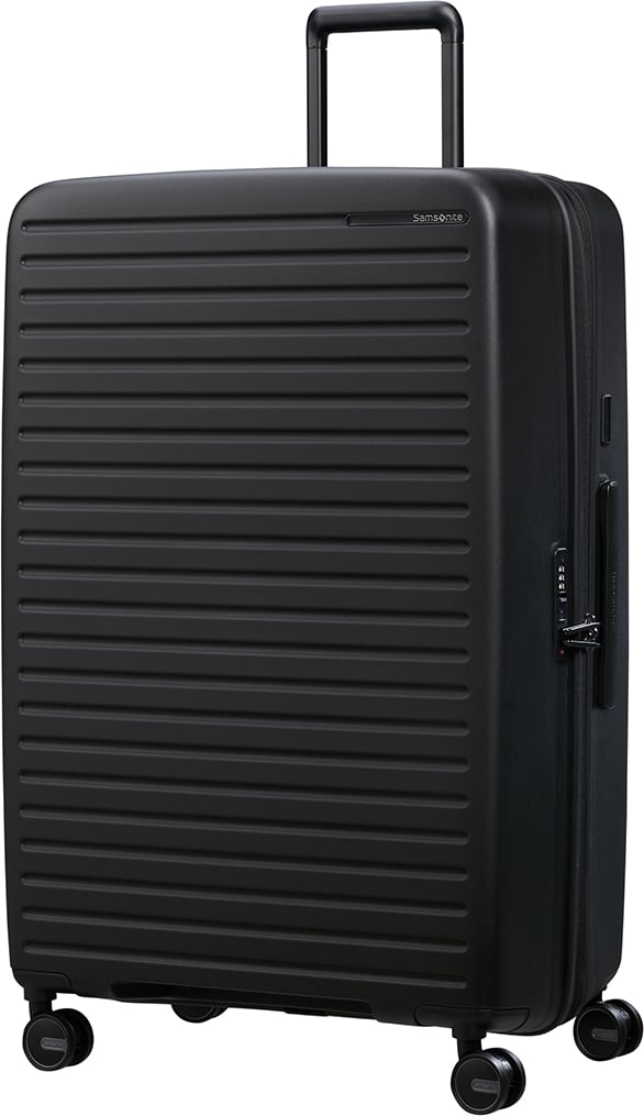 Hovedproduktbilde for Black Samsonite Restackd 81 cm Utvidbar Koffert med Pakkekuber