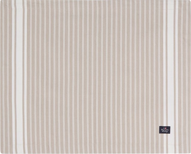 Hovedproduktbilde for Dove/White Lexington Icons Økologisk Bomull Dekkeservietter