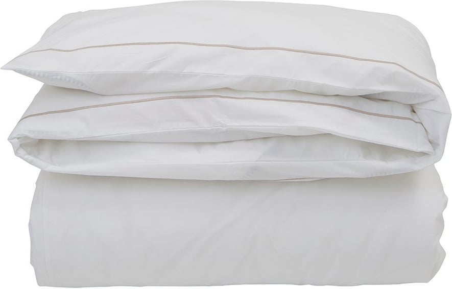 Hovedproduktbilde for White/Beige Lexington Hotel Bomull Dynetrekk