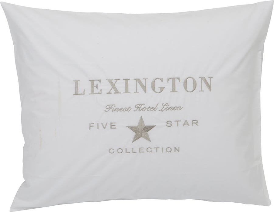 Hovedproduktbilde for White/Beige Lexington Hotel Brodert Putetrekk
