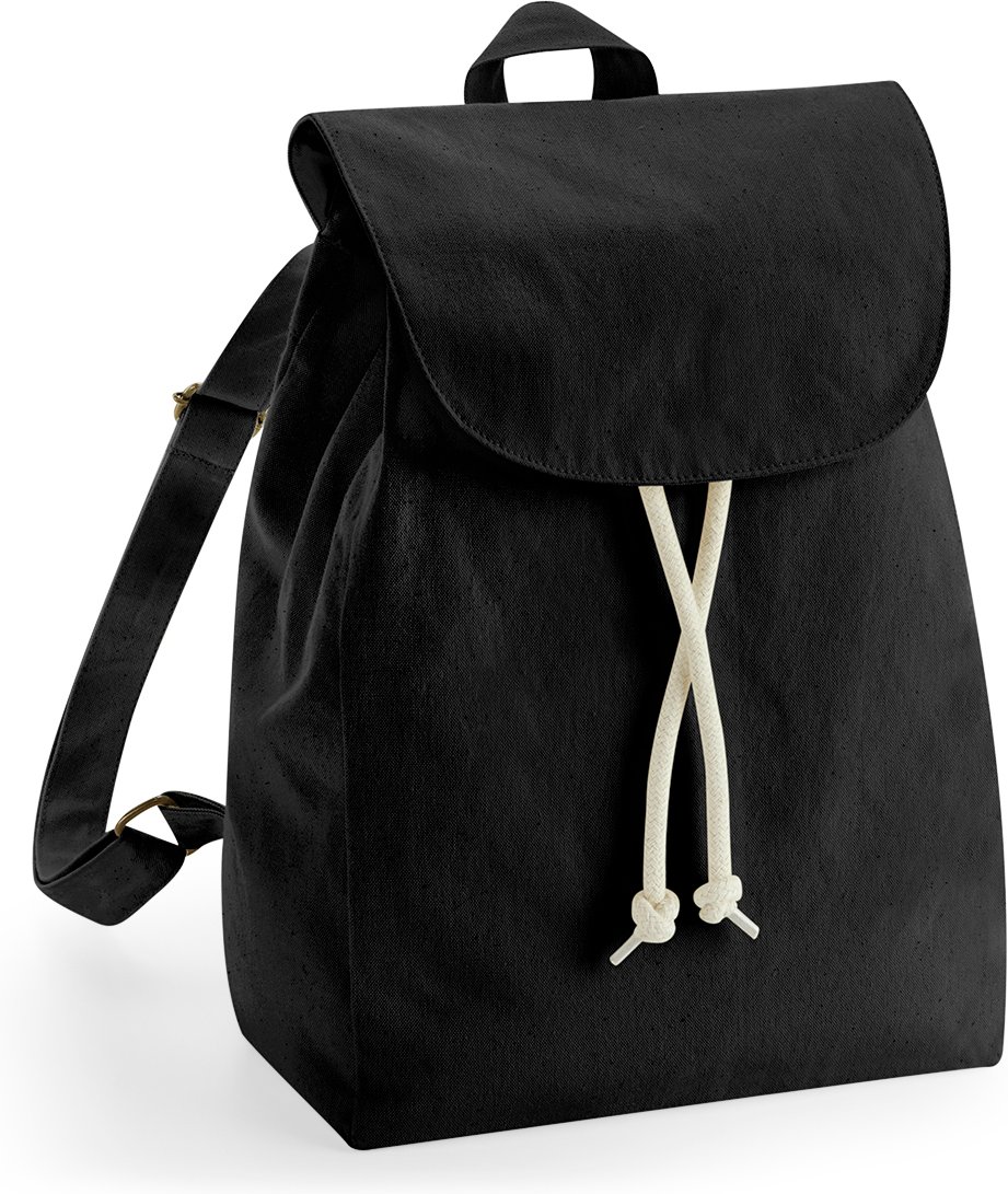 Hovedproduktbilde for Black Westford Mill EarthAware® Økologisk Bomull Ryggsekk