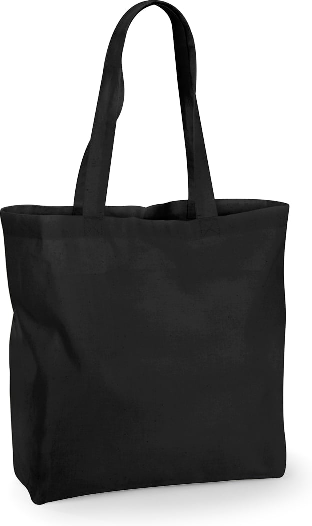 Hovedproduktbilde for Black Westford Mill Maxi 170 g/m2 Resirkulert Bomull 18L Shoppingbag