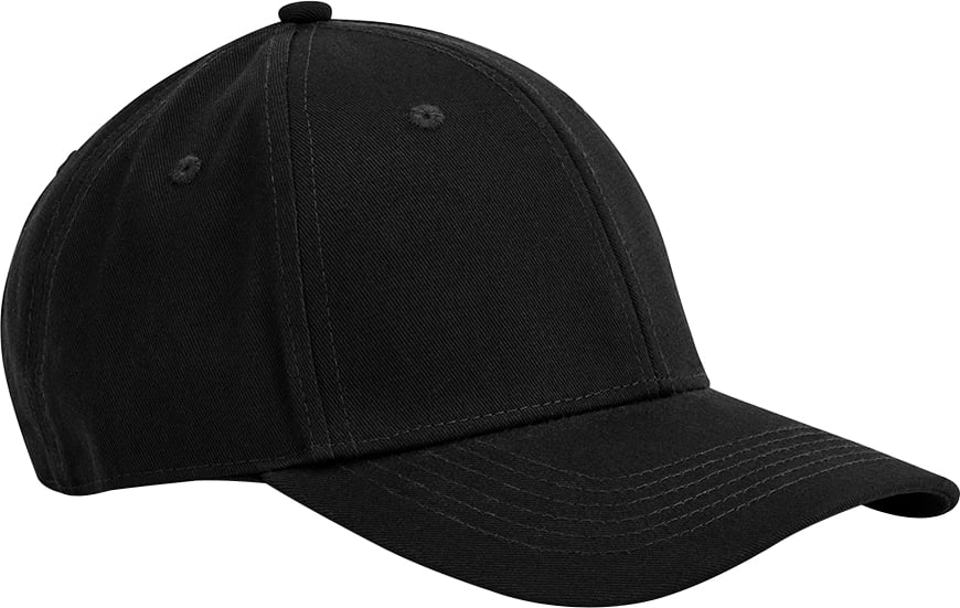Hovedproduktbilde for Black Beechfield Earthaware® classic organic cotton 6 panel cap