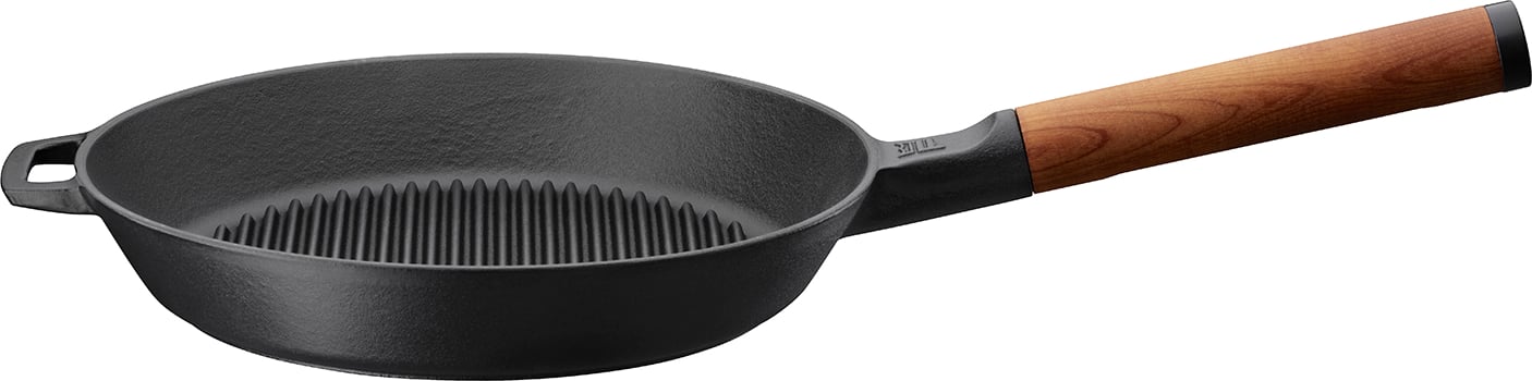 Hovedproduktbilde for Sort Fiskars Norden Støpejernspanne Grill