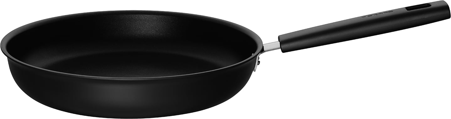 Hovedproduktbilde for Sort Fiskars Hard Face aluminium Stekepanne