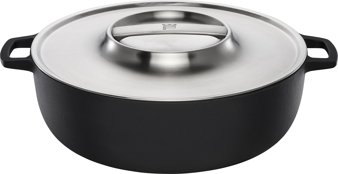 Hovedproduktbilde for Sort Fiskars Norden Grill Chef Grillgryte