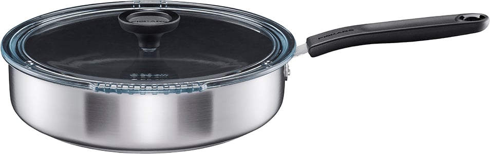Hovedproduktbilde for Stål Fiskars Functional Form Traktørpanne 26cm, keramisk