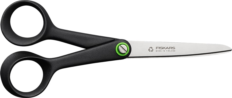 Hovedproduktbilde for Sort Fiskars FF Renew Universalsaks 17 cm