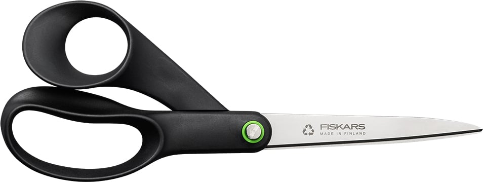 Hovedproduktbilde for Sort Fiskars FF Renew Universalsaks 21 cm