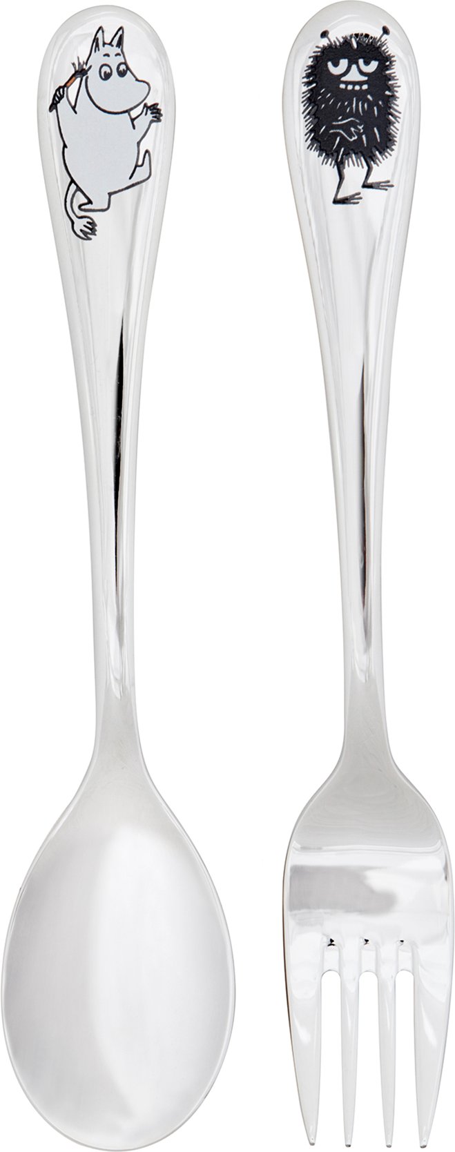 Hovedproduktbilde for Mummitrollet & Stinky Moomin Arabia Mummitrollet & Stinky Bestikksett  Barn