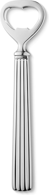 Hovedproduktbilde for Blankpolert Stål Georg Jensen Bernadotte Flaskeåpner