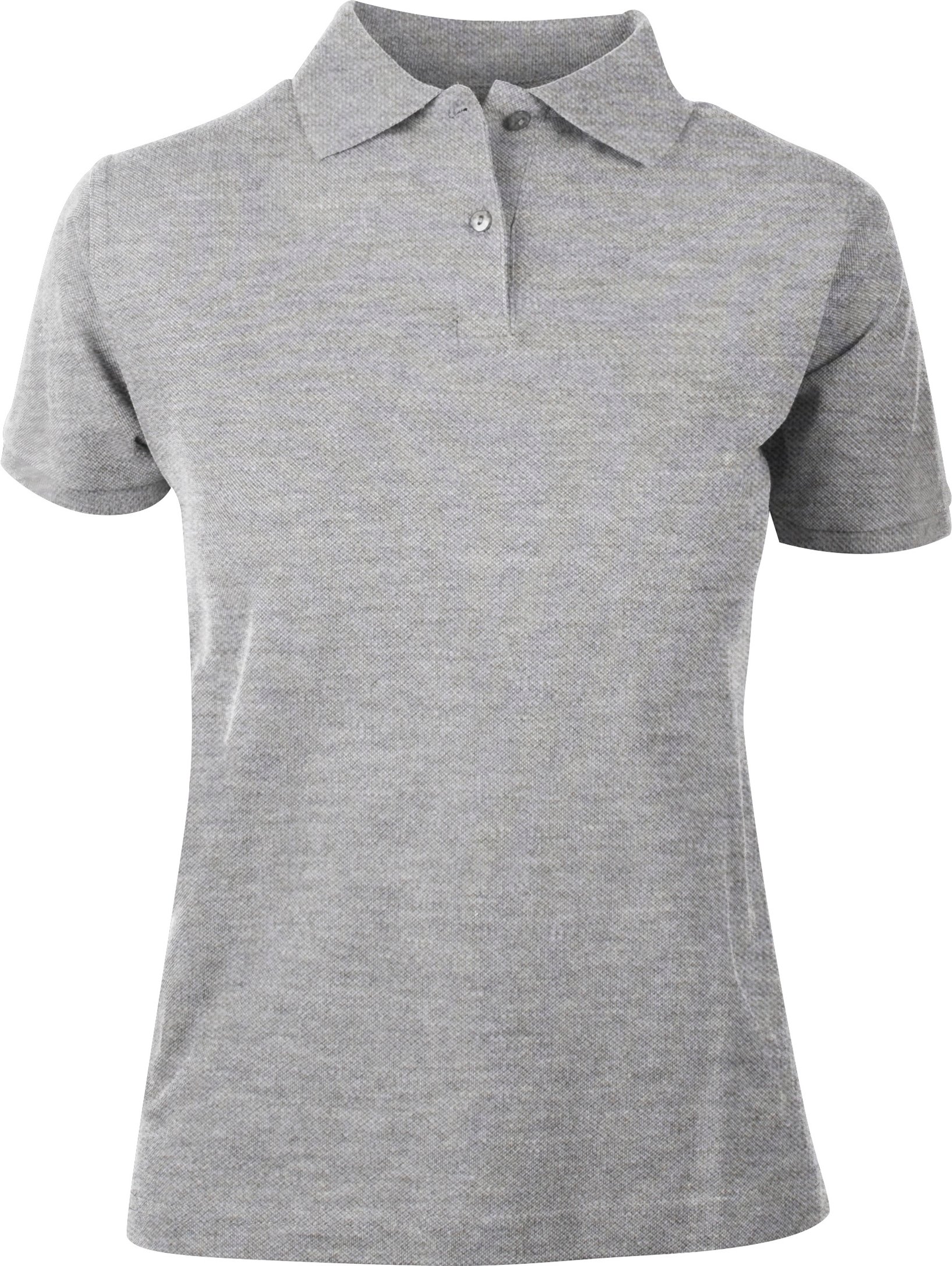 Hovedproduktbilde for Gråmelert You Carinda Poloskjorte Dame