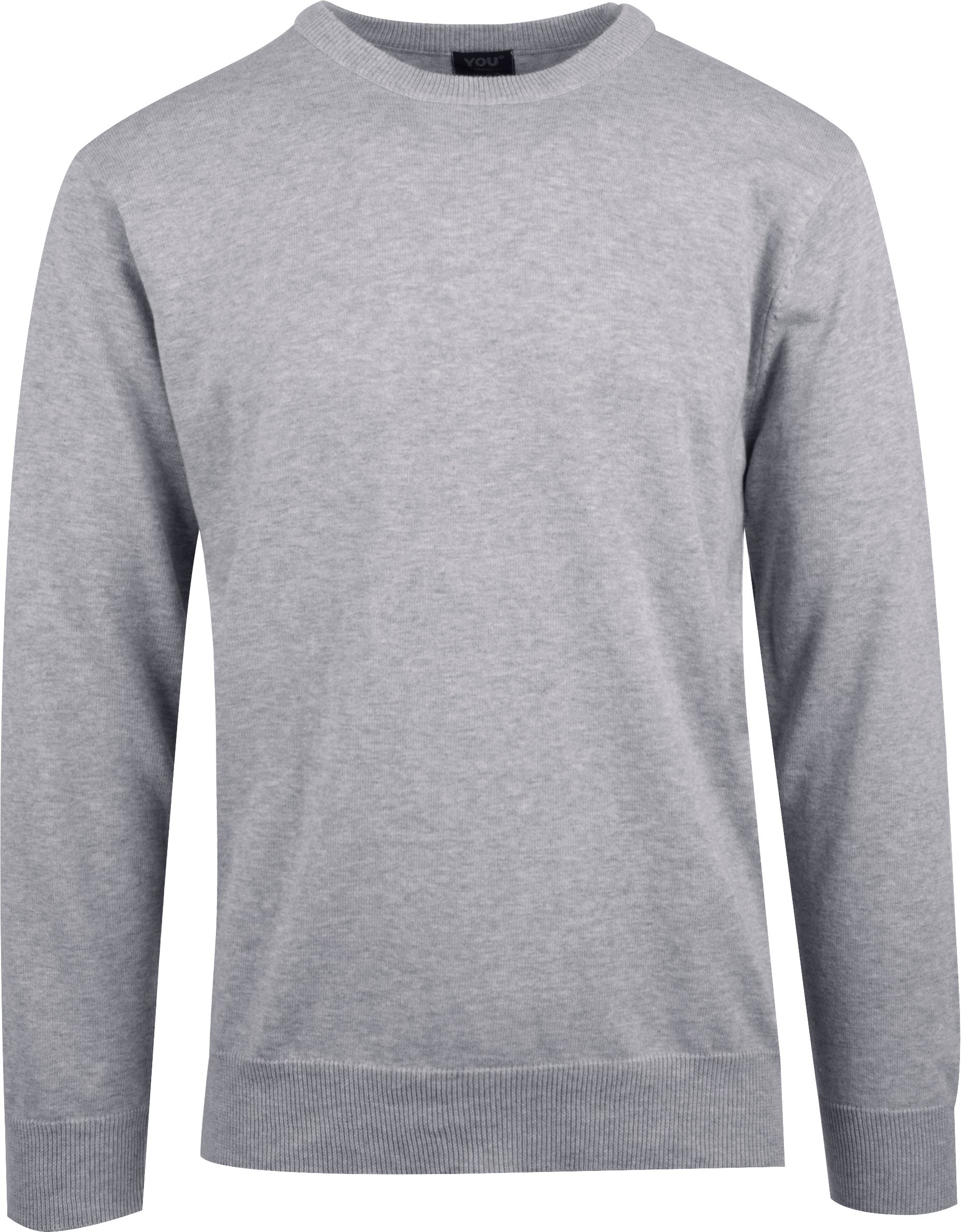 Hovedproduktbilde for Gråmelert You Belfast Strikkegenser