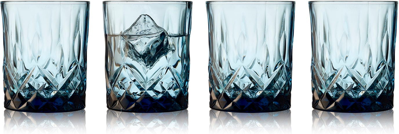 Hovedproduktbilde for Blå Lyngby Glas Sorrento 32 cl 4 stk Whiskyglass