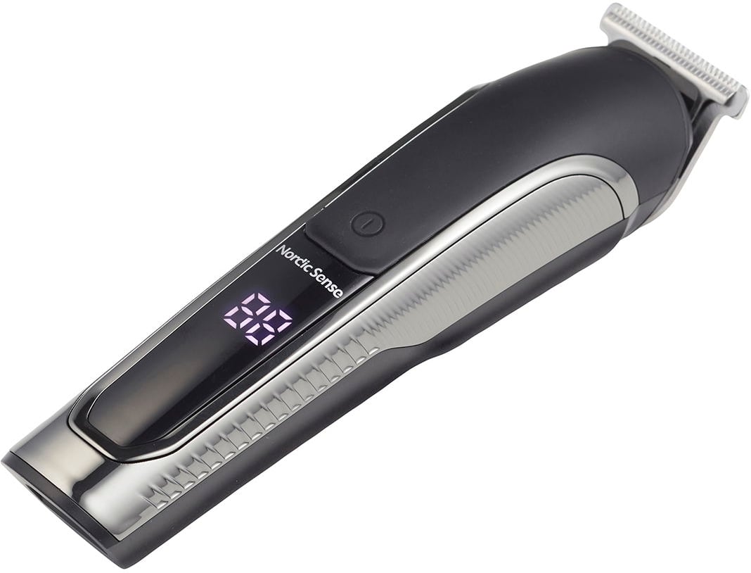 Hovedproduktbilde for Svart/Sølv Nordic Sense Hårtrimmersett