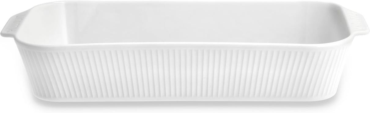 Hovedproduktbilde for Hvit Pillivuyt Plissé Fat dypt 4 liter