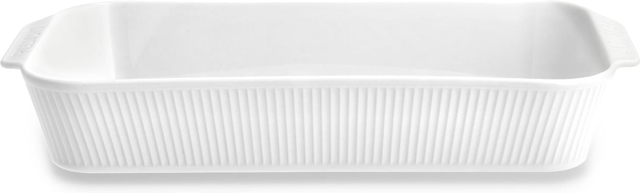 Hovedproduktbilde for Hvit Pillivuyt Plissé Fat dypt 4,7 liter