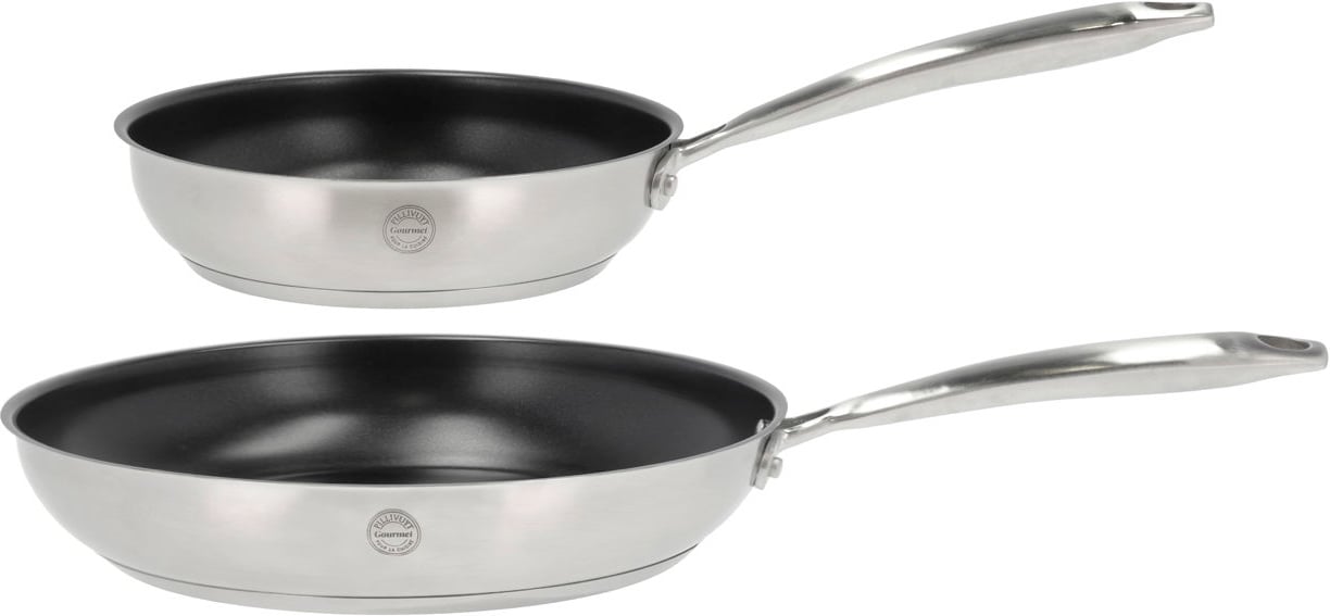 Hovedproduktbilde for Stål Pillivuyt Gourmet Roya Resirkulert Stål 2 deler Stekepannesett