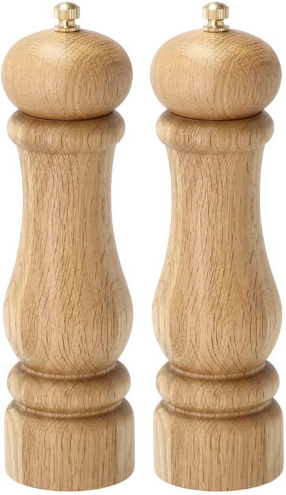 Hovedproduktbilde for Natur Pillivuyt Gourmet Douron Eik 20 cm Salt- og Pepperkvern Sett