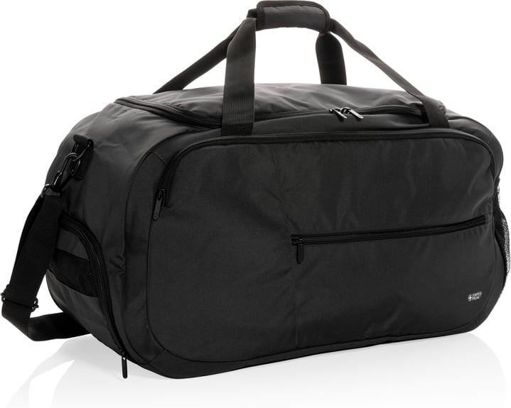 Hovedproduktbilde for Svart Swiss Peak AWARE RPET Sportsbag