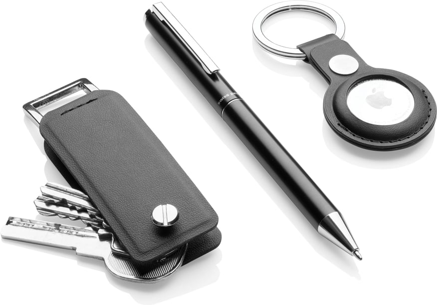 Hovedproduktbilde for Svart Swiss Peak SP Tula RCS Resirkulert PU 3 Deler Gavesett