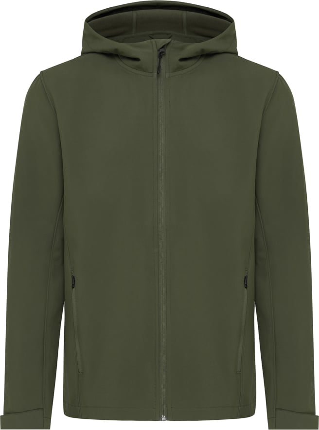 Hovedproduktbilde for Khaki iqoniq Makalu Resirkulert Polyester Softshelljakke