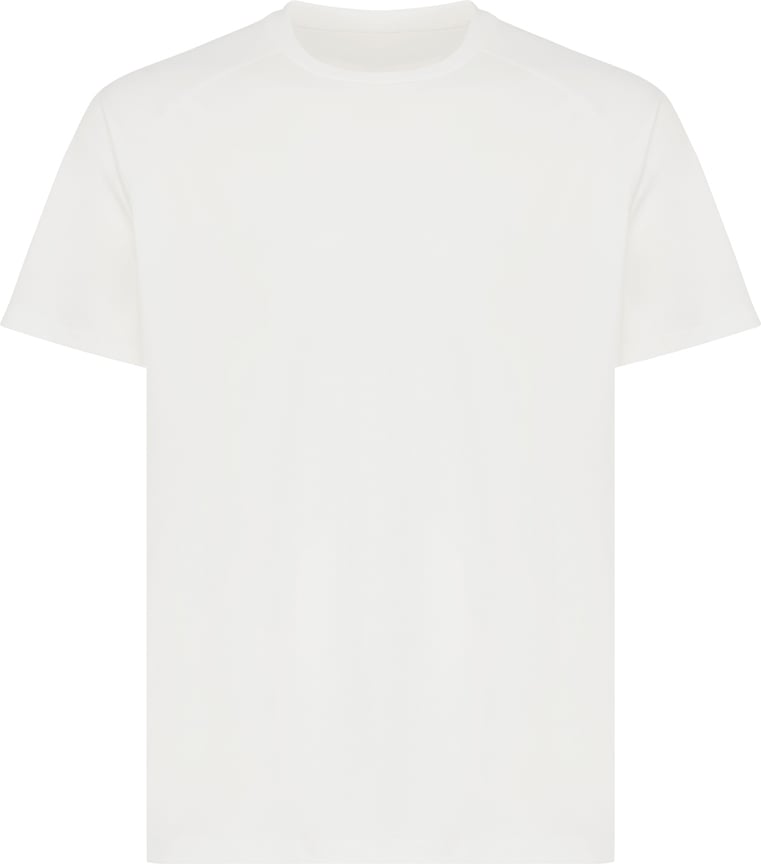Hovedproduktbilde for Hvit iqoniq Tikal Resirkulert Polyester Teknisk T-skjorte