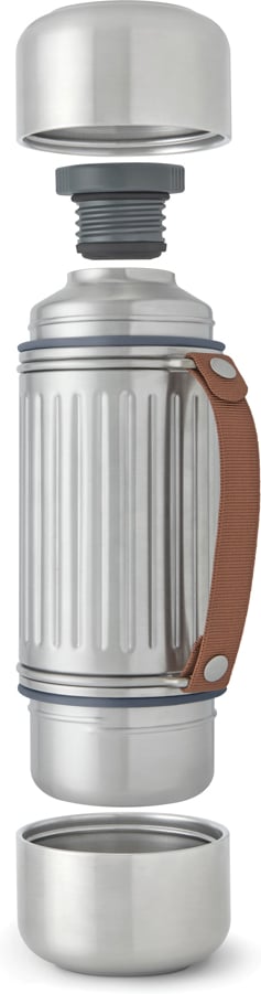 Hovedproduktbilde for Grå Black + Blum Explorer 1L Rustfritt Stål Duo Termoflaske