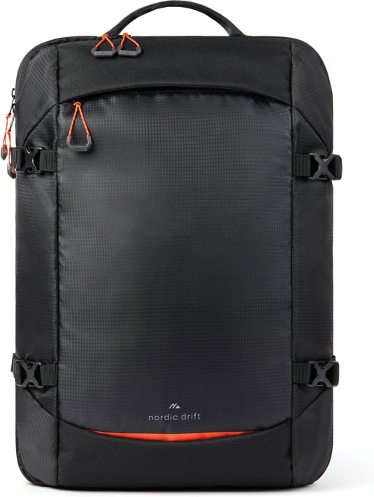 Hovedproduktbilde for Svart Nordic Drift RCS Travel Ryggsekk 25L