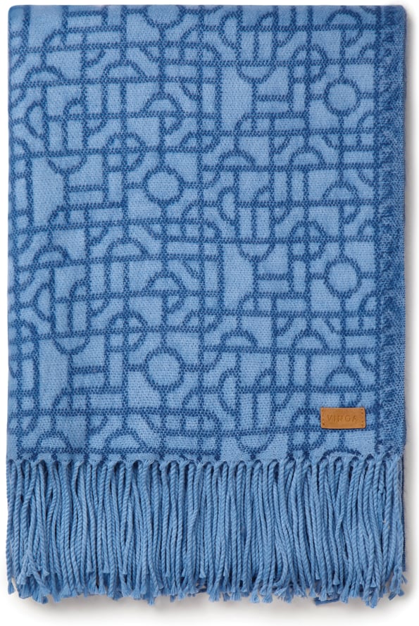 Hovedproduktbilde for Blå Vinga Verso Akryl Pledd