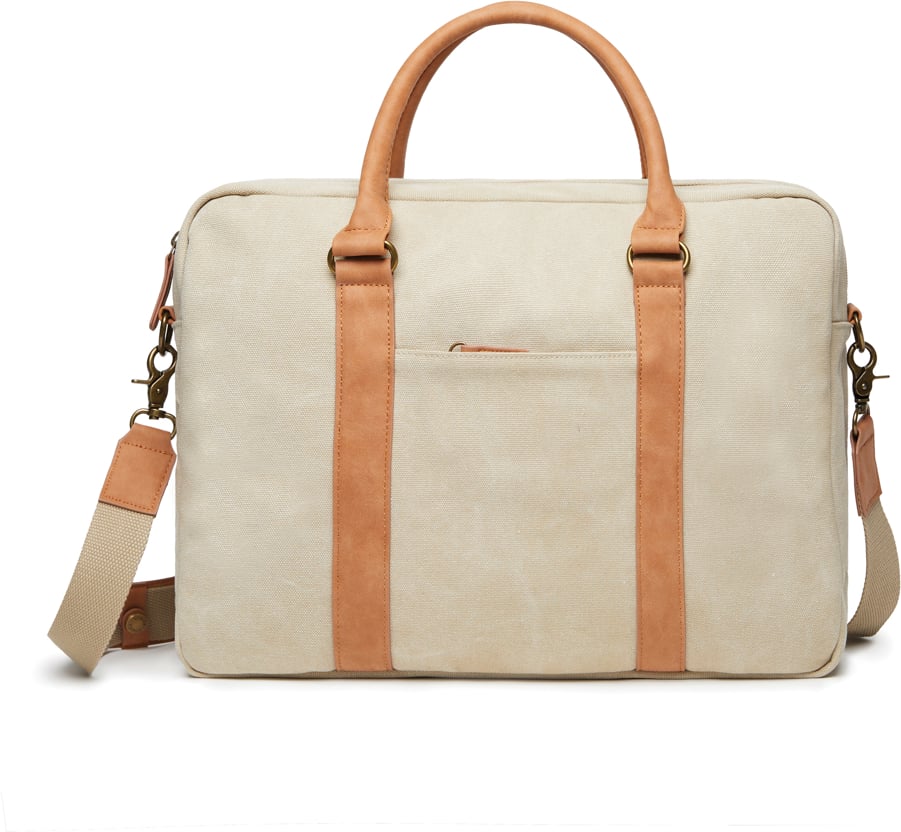 Hovedproduktbilde for Beige Vinga Bosler RCS Resirkulert Kanvas PC-veske