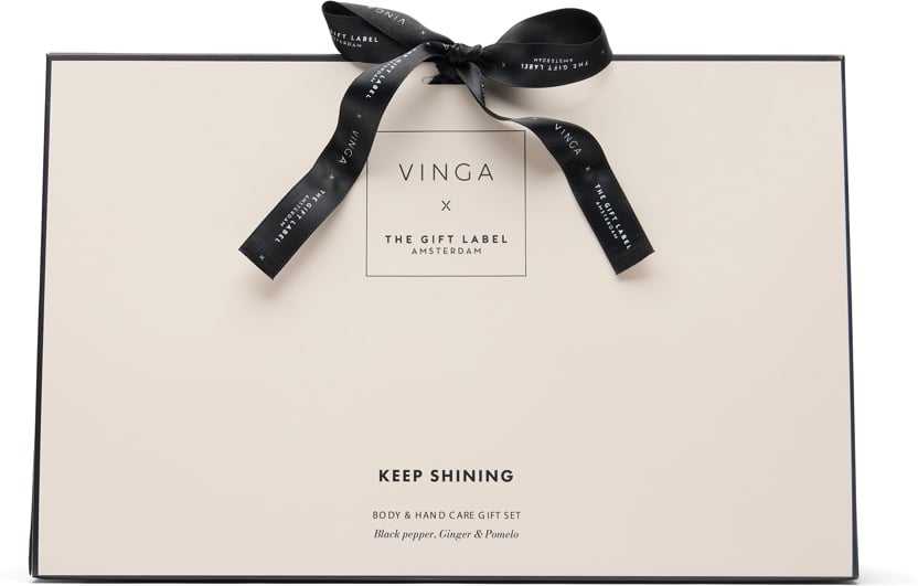 Hovedproduktbilde for Hvit Vinga x TGL Kropp- og Håndpleie Gavesett