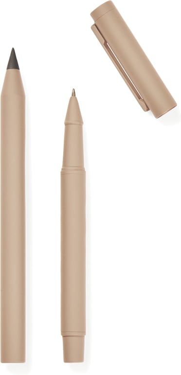 Hovedproduktbilde for Greige Vinga Baltimore RCS Resirkulert Aluminium Pennesett