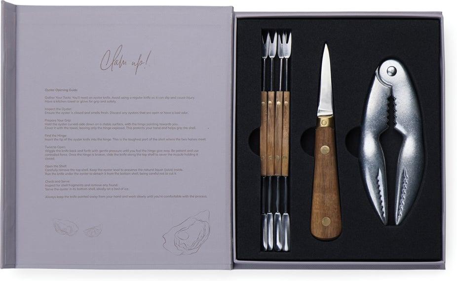 Hovedproduktbilde for Grå Vinga Story of Seafood Skalldyrsett