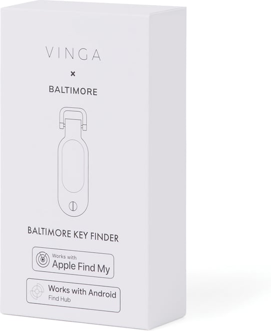 Hovedproduktbilde for Greige Vinga Baltimore RCS Nøkkelholder With Finder Dual