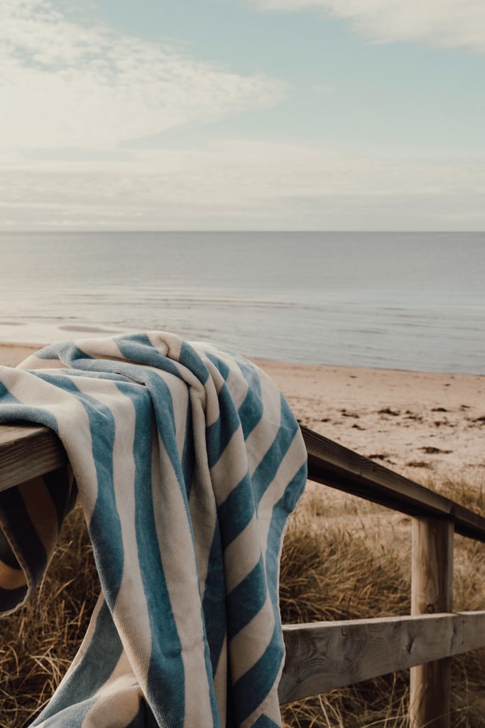 Hovedproduktbilde for Lyseblå Vinga Lagoa GRS Resirkulert Bomull Strandhåndkle