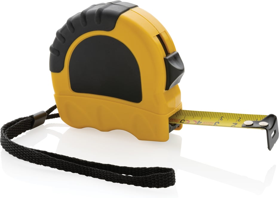 Hovedproduktbilde for Gul XD Collection RCS Resirkulert Plast 5 m / 19 mm Målebånd