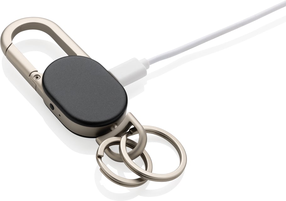 Hovedproduktbilde for Svart XD Collection Keyfinder Dual Keyfinder Nøkkelring med Global Lokalisering