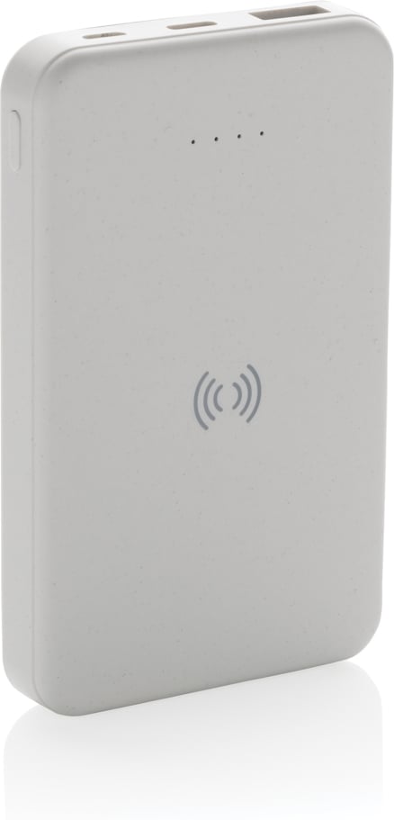 Hovedproduktbilde for Hvit XD Collection 5000 mAh RCS Resirkulert Plast 5 W Trådløs Powerbank