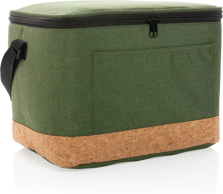 Hovedproduktbilde for Grønn XD Collection Impact AWARE XL RPET Two Tone Kjølebag med Korkdetaljer