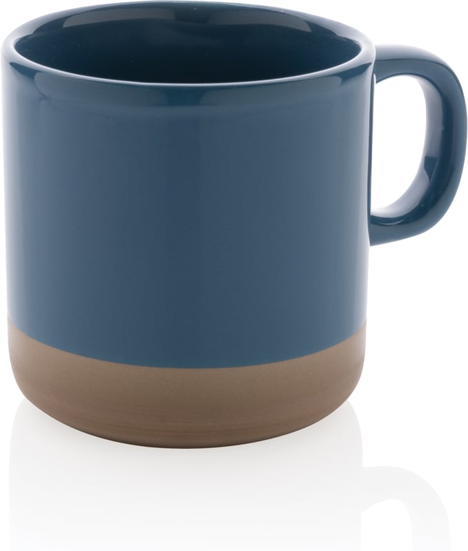 Hovedproduktbilde for Blå XD Collection 360 ml Glasert Keramisk Kopp